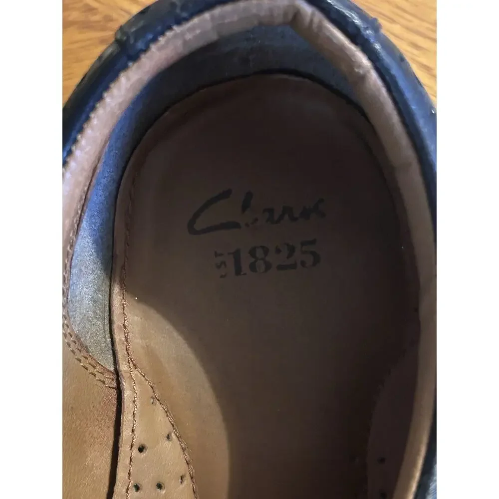 Clark’s‎ 1825 Wingtip Brogue Men’s Comfort Dress Shoes 12w